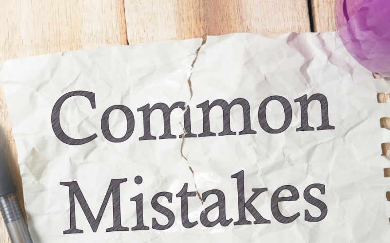 Common Mistakes